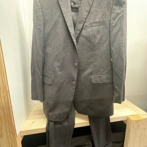 Ralph Lauren Black Pinstripe Suit